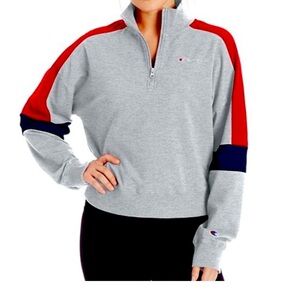 Champion Women's Campus Quarter-Zip Pullover Sweater
